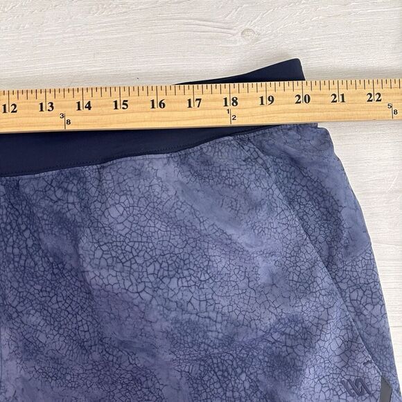 VRST Shorts Men XXL 7" Stealth 2 in 1 Boxer Woven Brief Lined Blue Golf Gym NWT - Picture 9 of 12